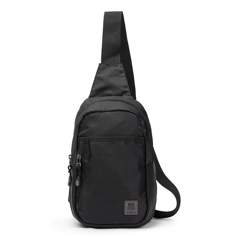 Man Woman Sling Bag Chest Shoulder Backpack Oxford Crossbody Bags Travel Outdoors Water Resistant Laptop Bags