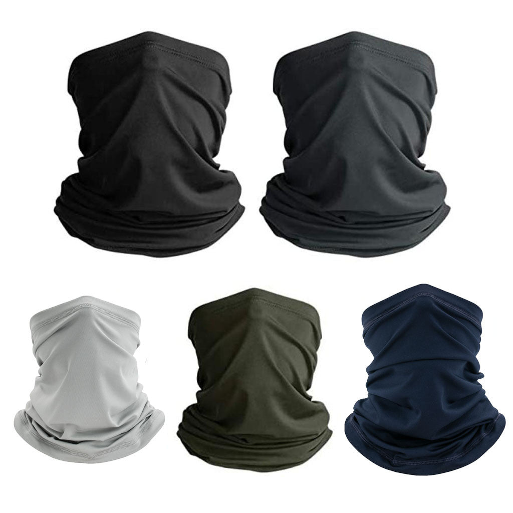 5pcs Camping Hiking Scarves Cycling Sports Bandana Outdoor Headscarves Riding Headwear Scarf Neck Tube Magic Scarf Bandana
