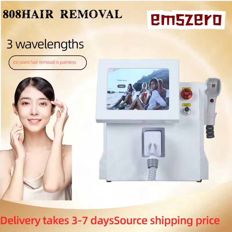 Diode Laser Hair Removal Device 755 808 1064 Portable Diode Laser Hair Removal