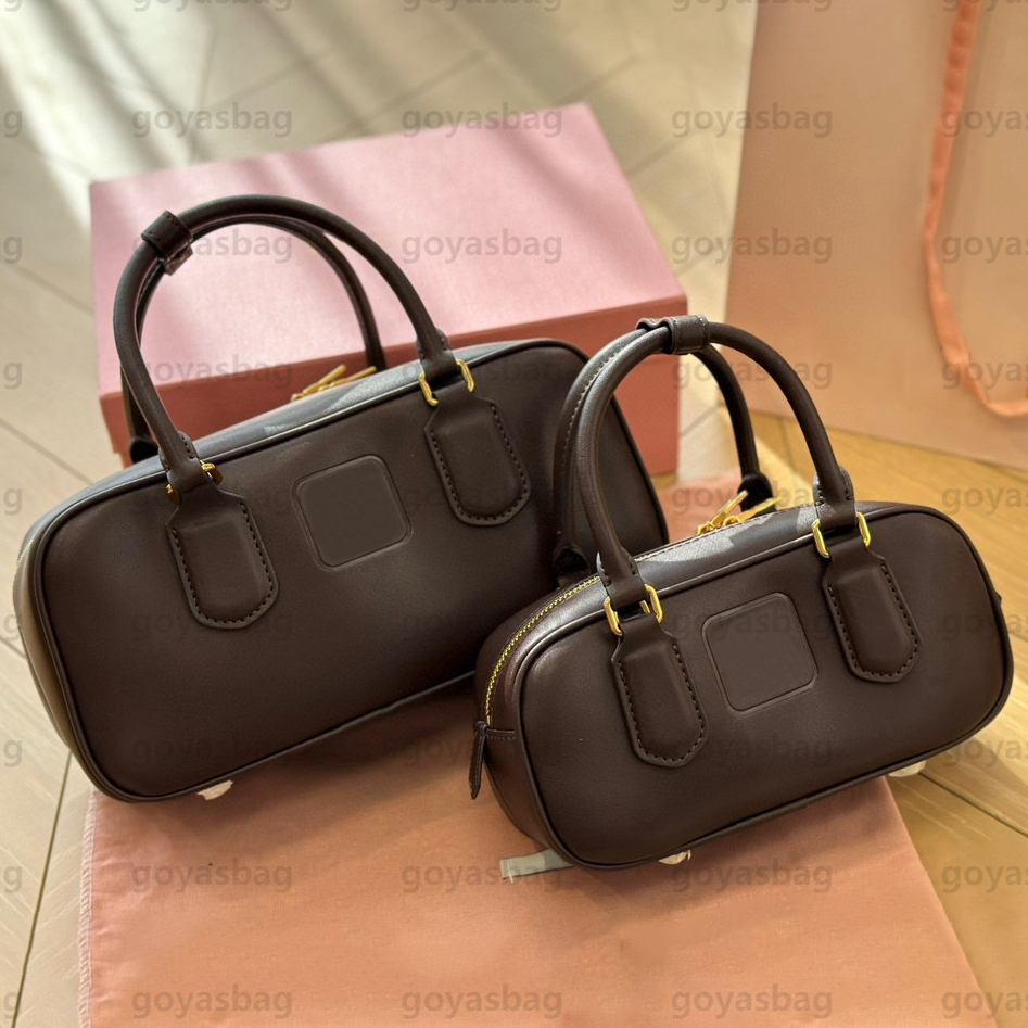 Designer Tote Bag Arcadie Bag Tote Leather Large Bowling Beach Bag Shoulder Shopping Totes Bag Fashion Real Leather Crossbody Handbag