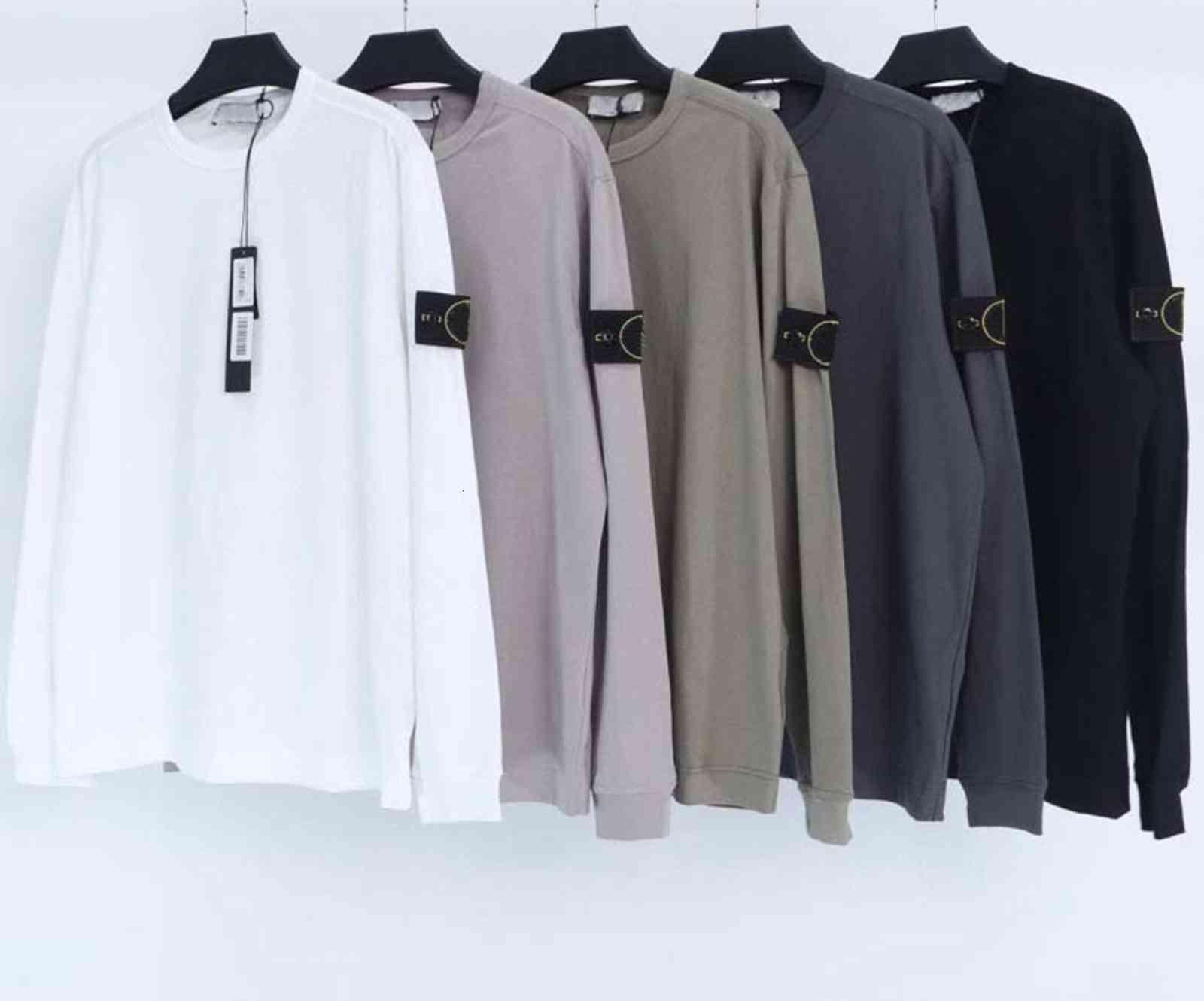 Designer men sweaters mans sweater Stone Island Luxury Brand sweatshirts Turtleneck women hoodie sweatshirt pullover island letter badge embroidery