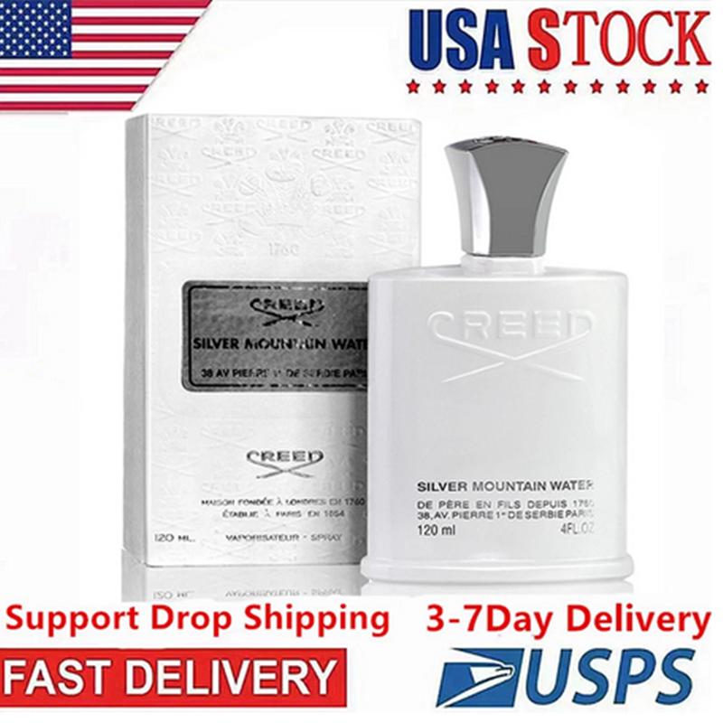 Creed Silver Mountain Water Perfume Men Parfum Natural Classical Parfum Man Spray Parfumee