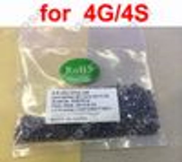 Original Silver Bottom Dock Screws pentagon 5 - Point Star Pentacle Pentalobe Screw for iPhone 4 4G-4S 10000pcs-lot