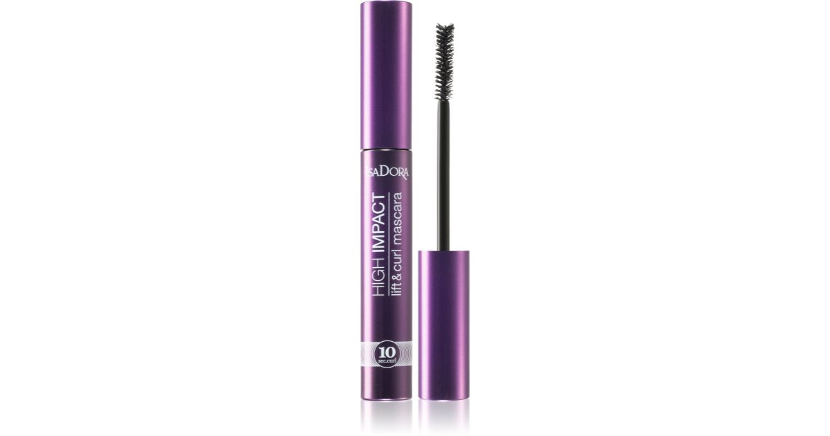 IsaDora 10 Sec High Impact Mascara for Voluminous Lashes Kolor 30 Czarny 9 ml