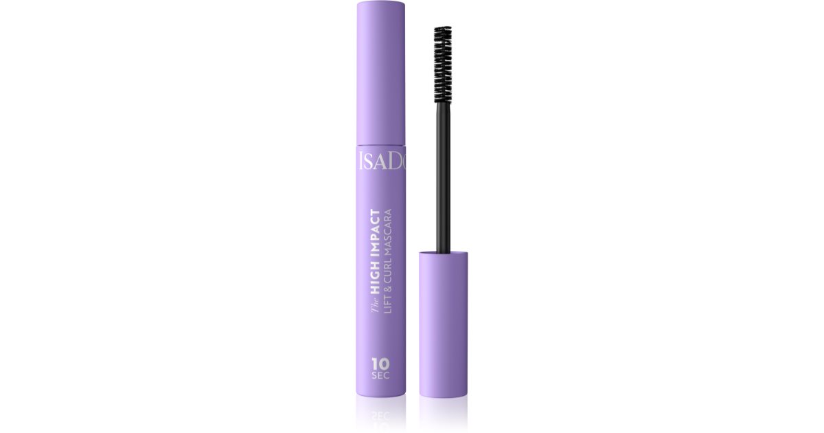 IsaDora 10 Sec High Impact Lift Mascara for Separated Lashes Color 01 Black 9 ml