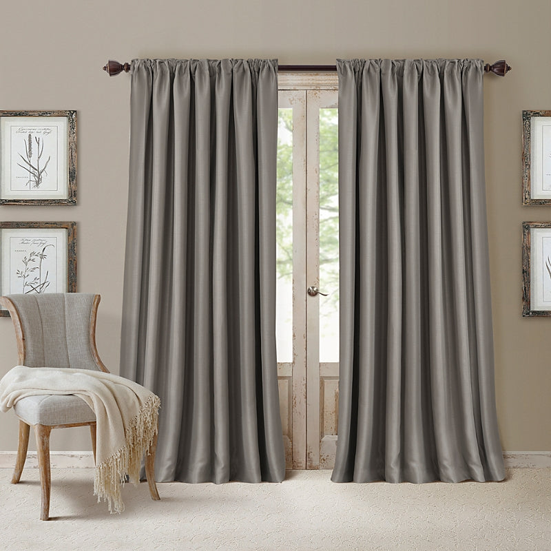 Elrene Home Fashions All Seasons Blackout Curtain Panel, 52 x 84