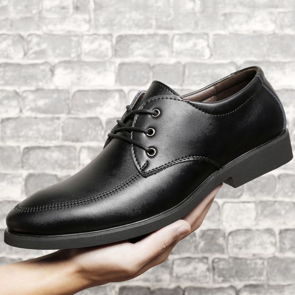 Spring 2021 Summer Formal Genuine Leather Business Casual Men Dress Office Shoes Male Breathable Oxfords a73e