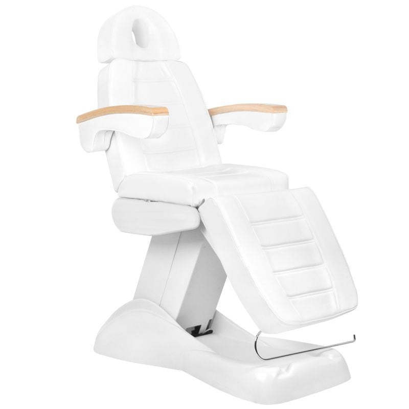 Activeshop Electric Cosmetic Chair Lux White - Beech 3M