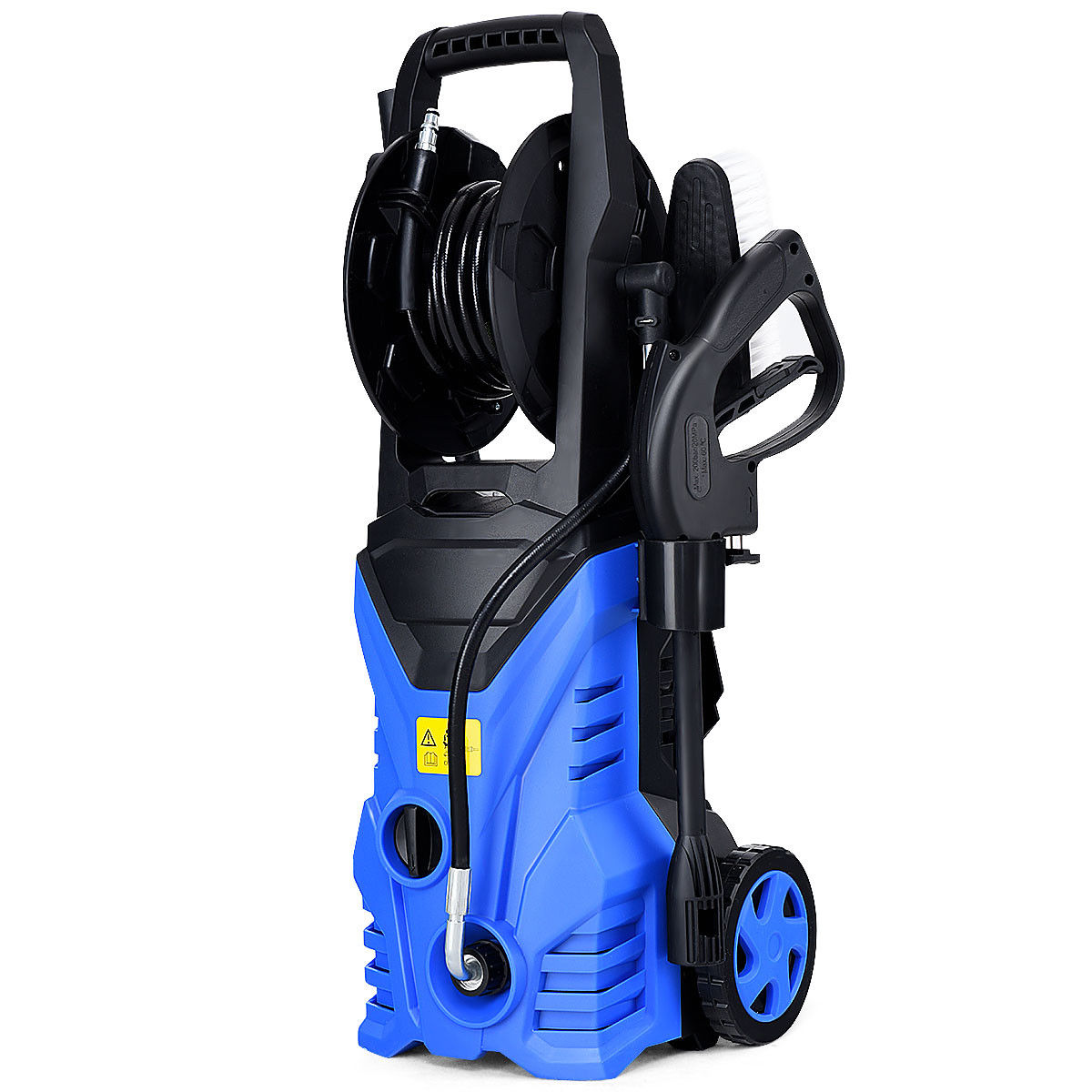 2030PSI 1800W Electric High-Pressure Washer with Hose Reel - High Pressure Washer Blue
