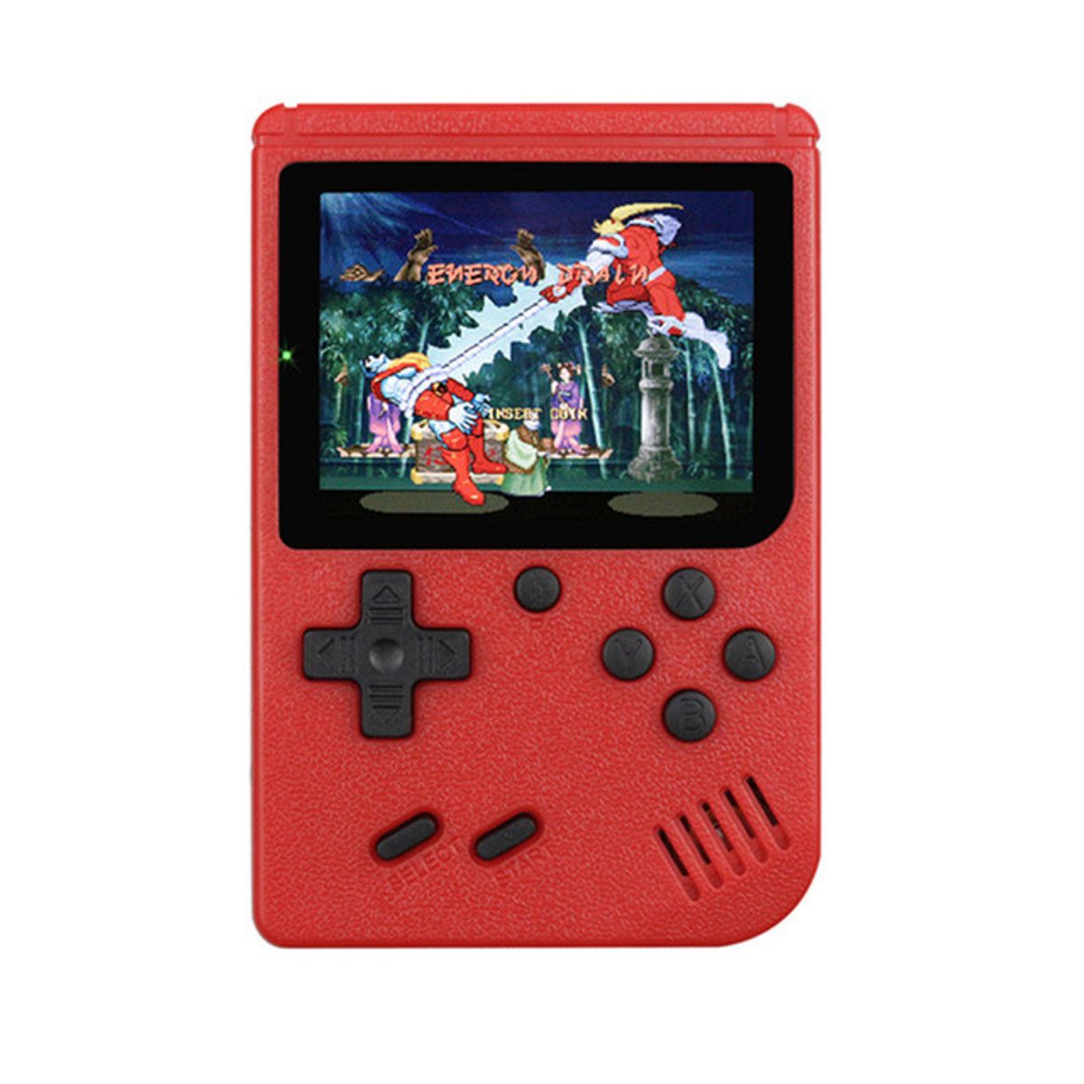 400-in-1 Handheld Retro-Gaming Console - Red Handheld Retro-Gaming Console