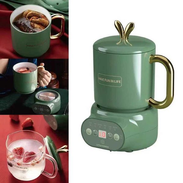 600ml Electric Kettle Portable Electric Cup Office Mini Ceramic Toast Intelligent Reservation Health Cup Multi functional Tea Machine Y24092