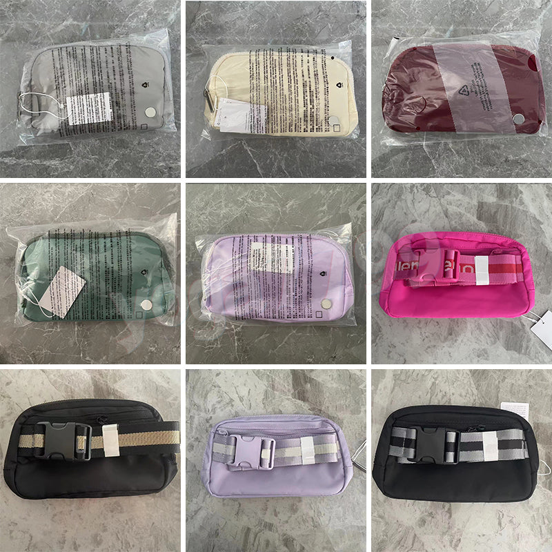 Designer Belt Bags Fanny Pack Men Women Upgrade Fuzzy Sport Runner Fanny Pack Belly Waist Bum Bag Fitness Running Waterproof Gym Elastic Adjustable