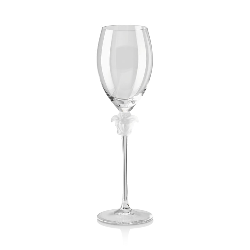Versace Medusa Lumiere White Wine Glass