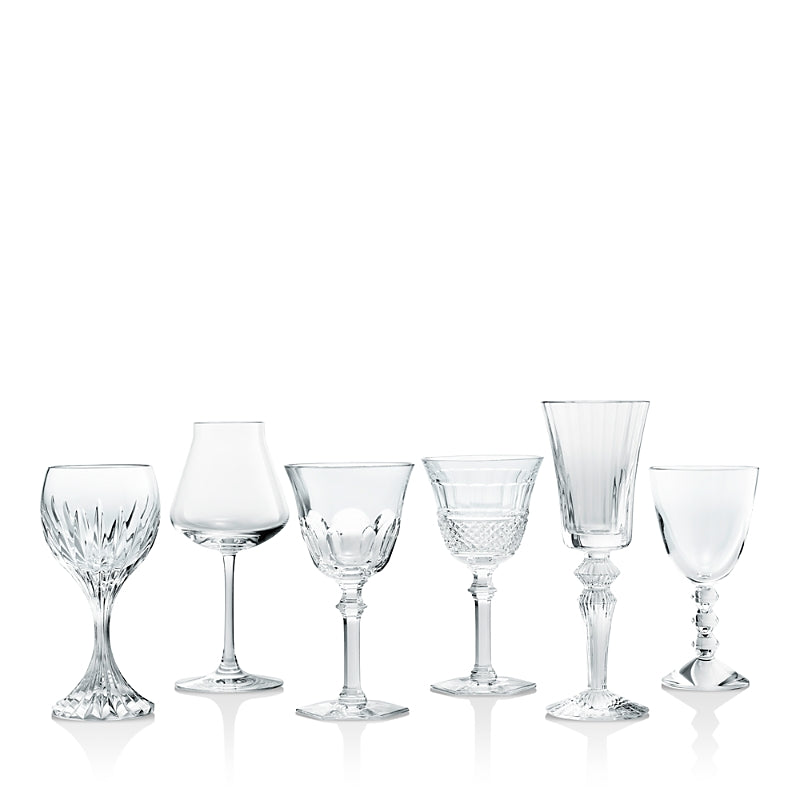 Baccarat Box of Wine Glasses, Set of 6