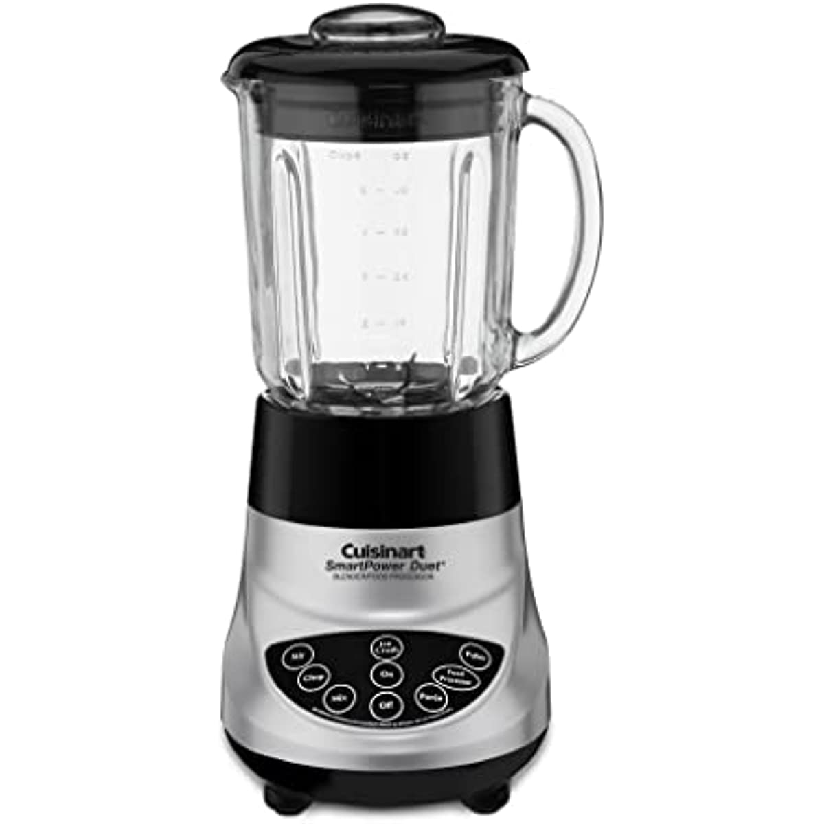 Cuisinart BFP-703BC Smart Power Duet Blender Food Processor, Brushed Chrome, 3 cup, count of 6 Juicers