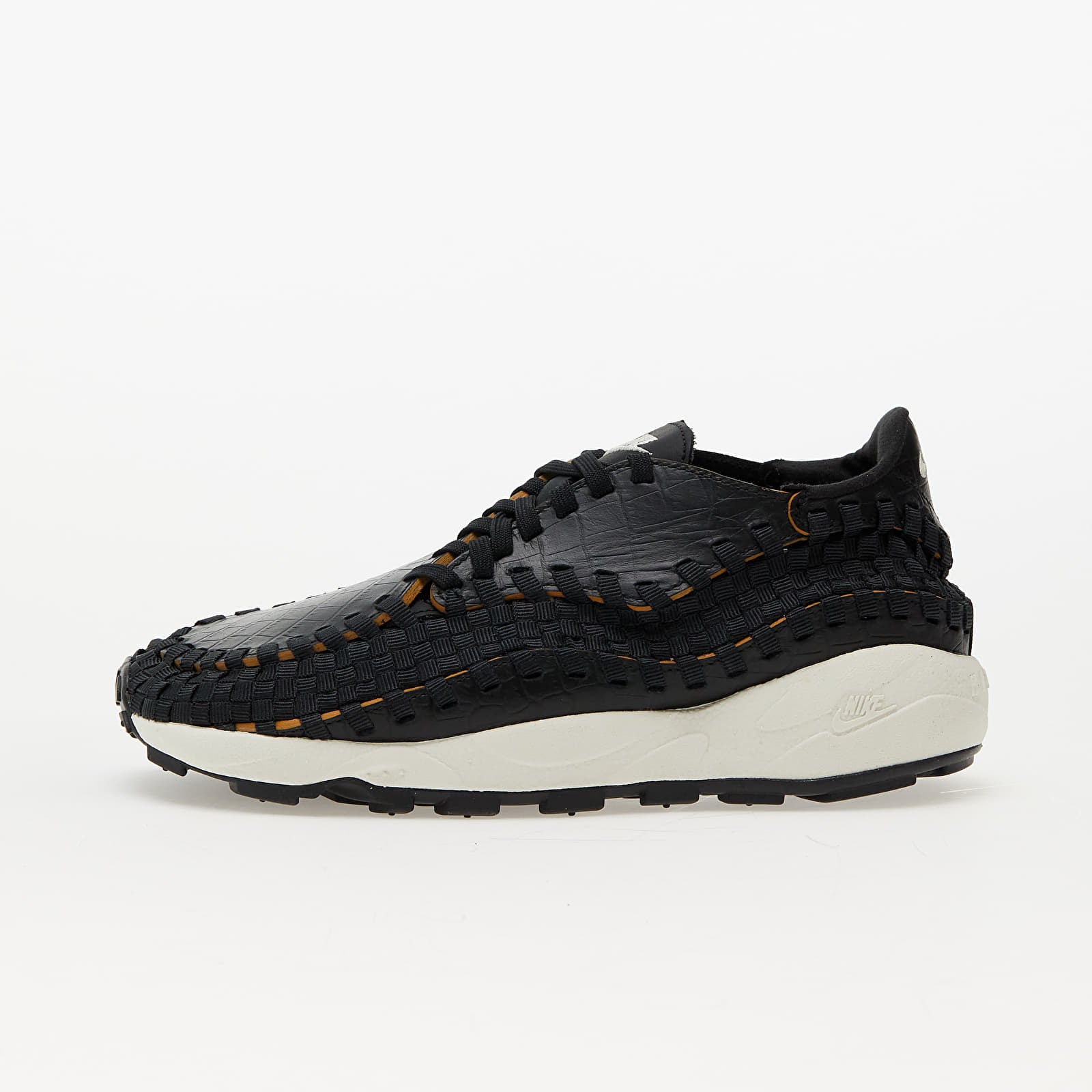 Sneakers Nike Air Footscape Woven Premium Black- Pale Ivory-Desert Ochre EUR 36