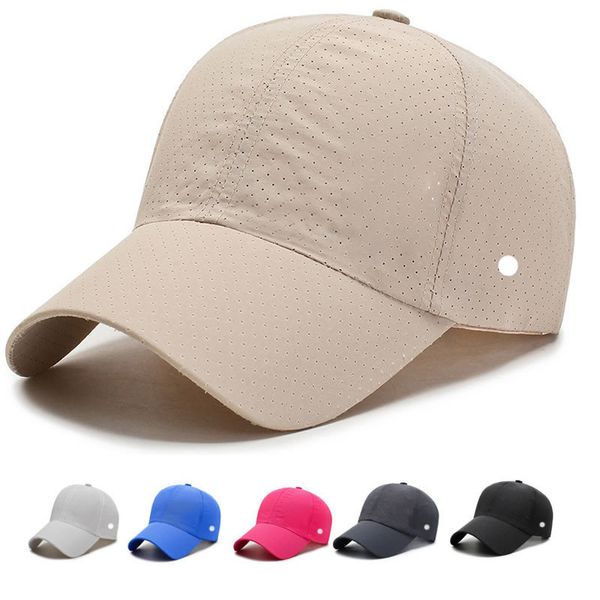 LL or AL Off-Duty Cap Trucker Hats Outdoor Light Baseball Cap Summer Men and Women Peaked Breathable Mesh Sunshade Hat Sports UV Resistant R