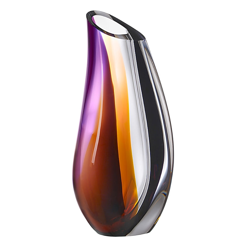 Kosta Boda Orchid Vase, 11.5