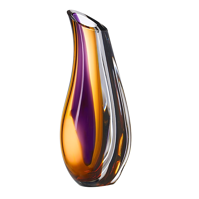 Kosta Boda Orchid Vase, 14.5