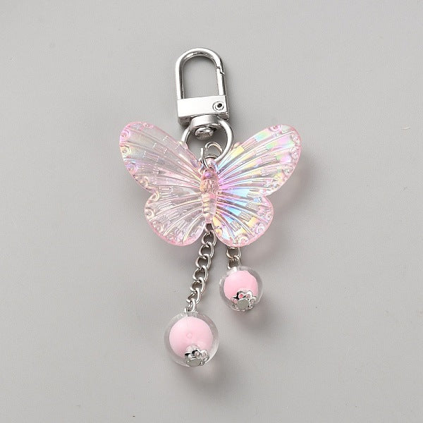 Décorations pendantes en acrylique papillon