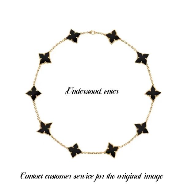 New Classic Fashion Pendant Necklaces for women Elegant 4-Four Clover locket Necklace Highly Quality Choker chains Designer Jewelry Plated g