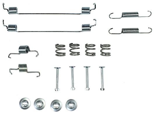 Accessory Kit, brake shoes METZGER 105-0018