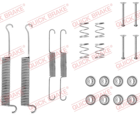 Accessory Kit, brake shoes QUICK BRAKE 105-0504