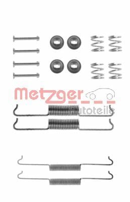 Accessory Kit, brake shoes METZGER 105-0521