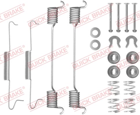 Accessory Kit, brake shoes QUICK BRAKE 105-0525