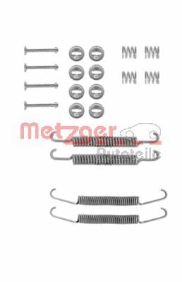 Accessory Kit, brake shoes METZGER 105-0548