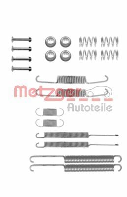 Accessory Kit, brake shoes METZGER 105-0598