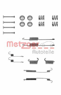 Accessory Kit, brake shoes METZGER 105-0599