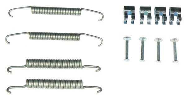 Accessory Kit, brake shoes METZGER 105-0610