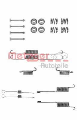 Accessory Kit, brake shoes METZGER 105-0615