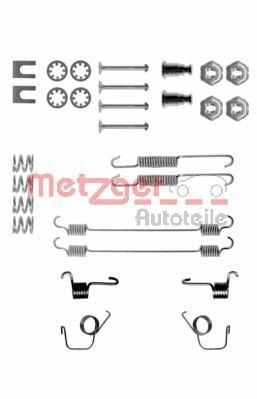 Accessory Kit, brake shoes METZGER 105-0617