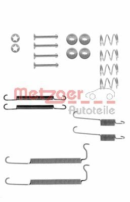 Accessory Kit, brake shoes METZGER 105-0628