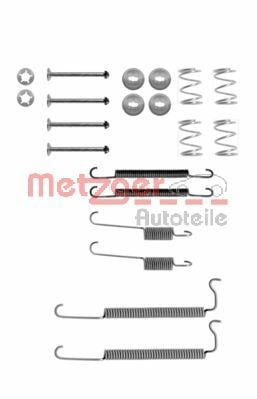 Accessory Kit, brake shoes METZGER 105-0629