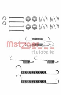 Accessory Kit, brake shoes METZGER 105-0630