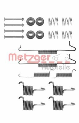 Accessory Kit, brake shoes METZGER 105-0649