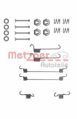 Accessory Kit, brake shoes METZGER 105-0650