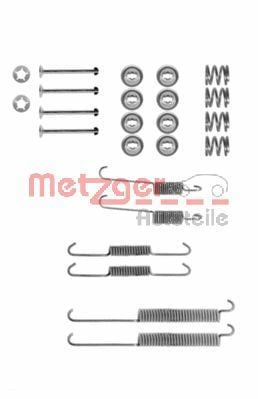 Accessory Kit, brake shoes METZGER 105-0678