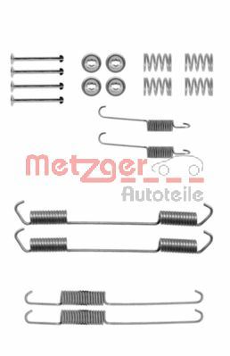 Accessory Kit, brake shoes METZGER 105-0689
