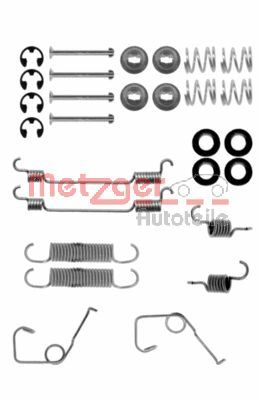 Accessory Kit, brake shoes METZGER 105-0705