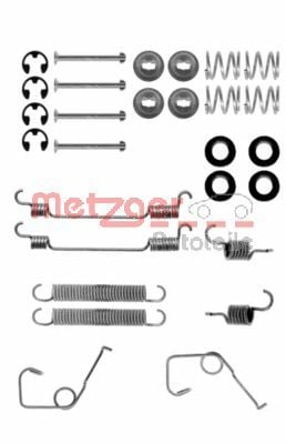 Accessory Kit, brake shoes METZGER 105-0706