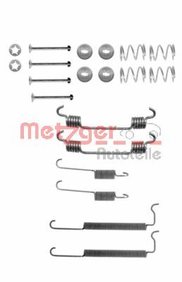 Accessory Kit, brake shoes METZGER 105-0710