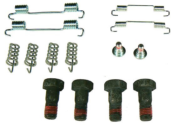 Accessory Kit, parking brake shoes METZGER 105-0716