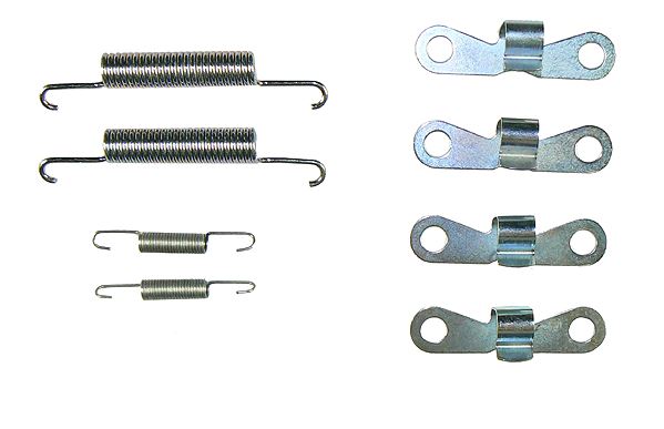 Accessory Kit, parking brake shoes METZGER 105-0720