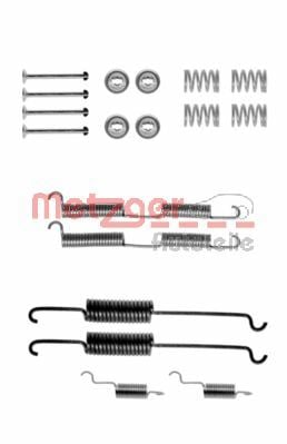 Accessory Kit, brake shoes METZGER 105-0727