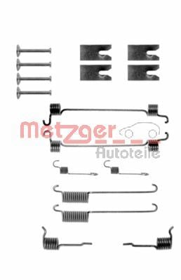 Accessory Kit, brake shoes METZGER 105-0731
