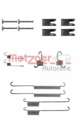 Accessory Kit, brake shoes METZGER 105-0732